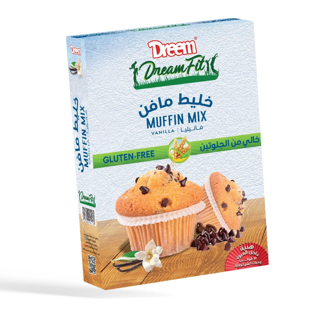 DREEM MUFFIN MIX VANILLA 450G